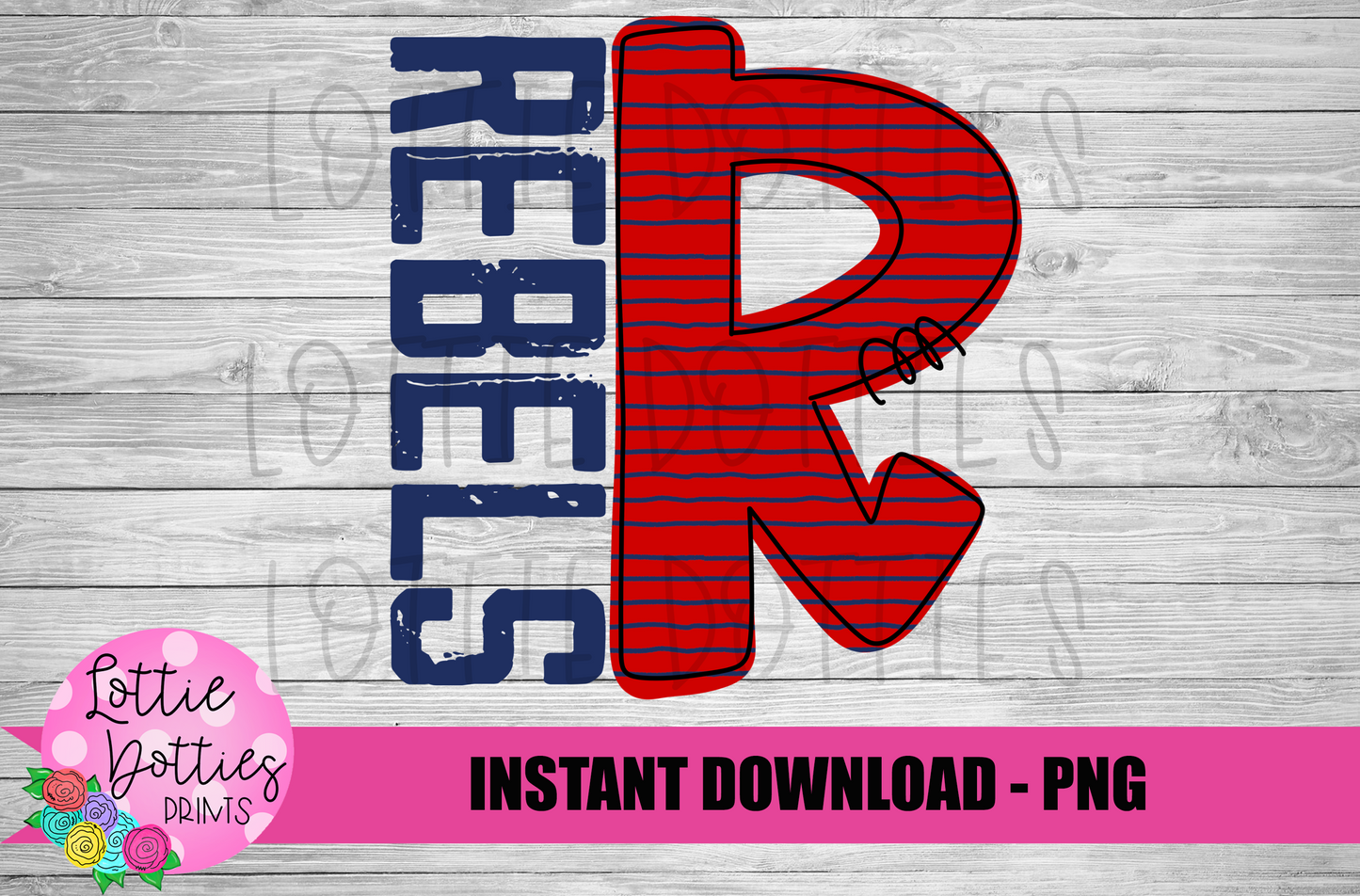 R - Rebel PNG - Rebels PNG - Instant Download - Digital Download - Rebels Sublimation Design