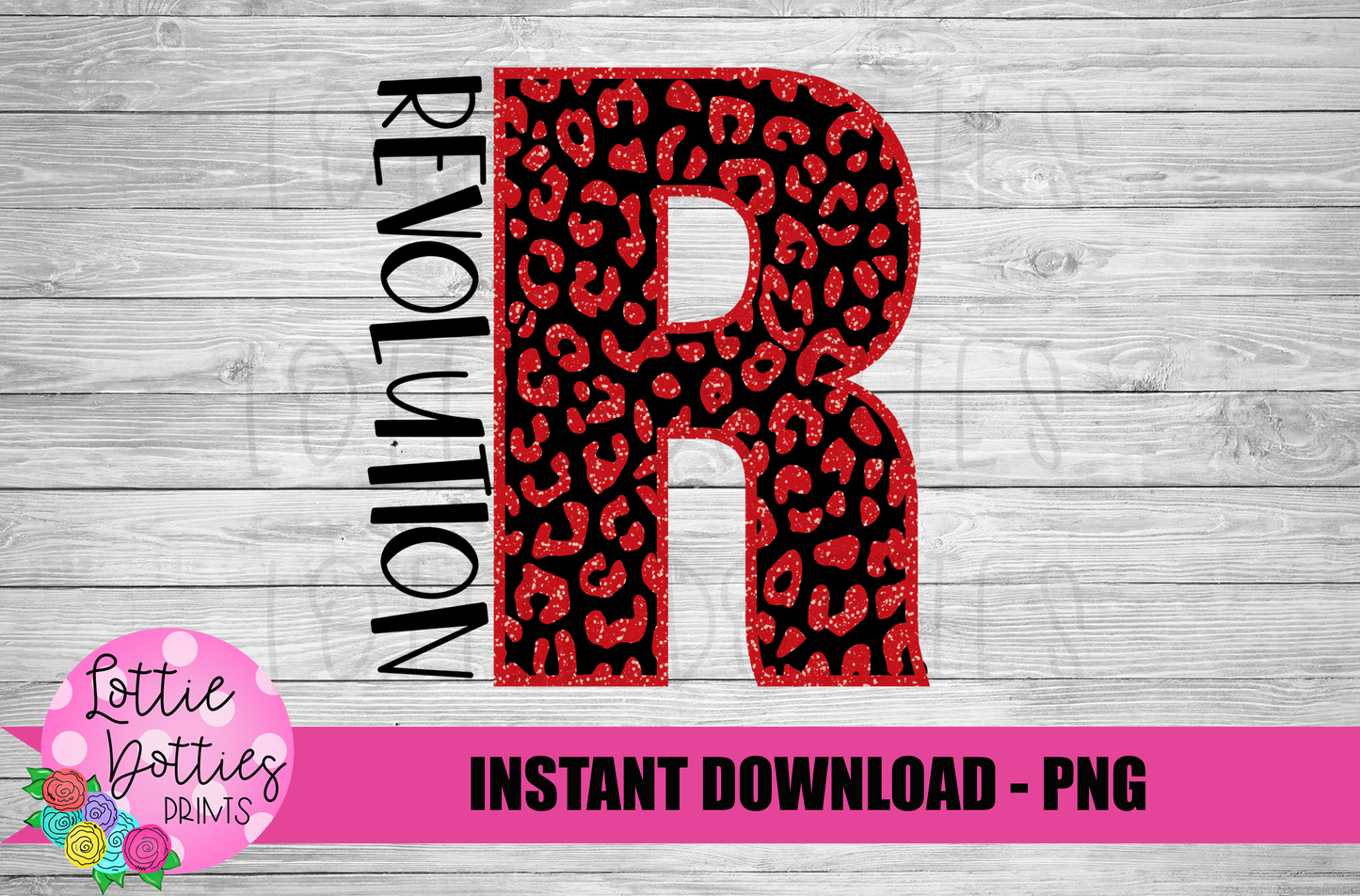 R - Revolution PNG - Revolution Sublimation - Digital Download
