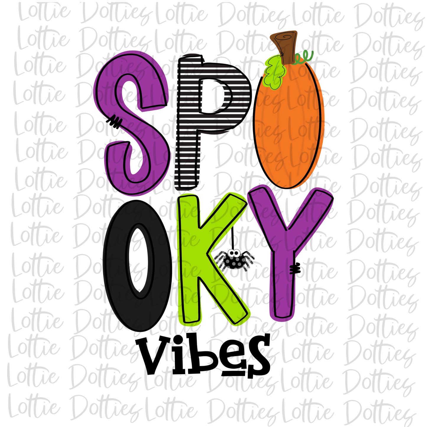 Spooky Png - Halloween Sublimation Design - Digital Download