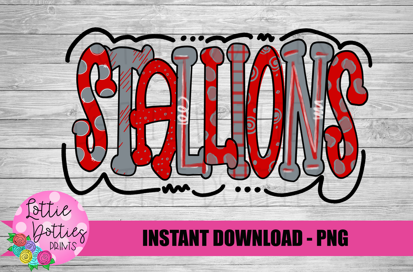 Stallions PNG - Stallions sublimation design - Digital Download