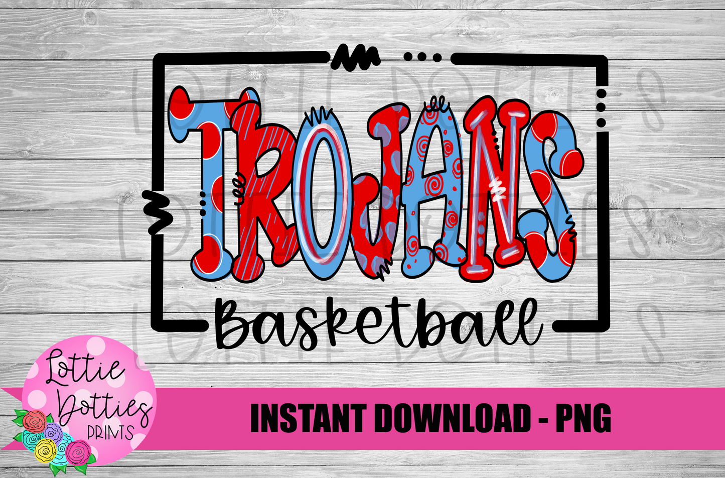 Trojans Basketball PNG - Trojans sublimation design - Digital Download