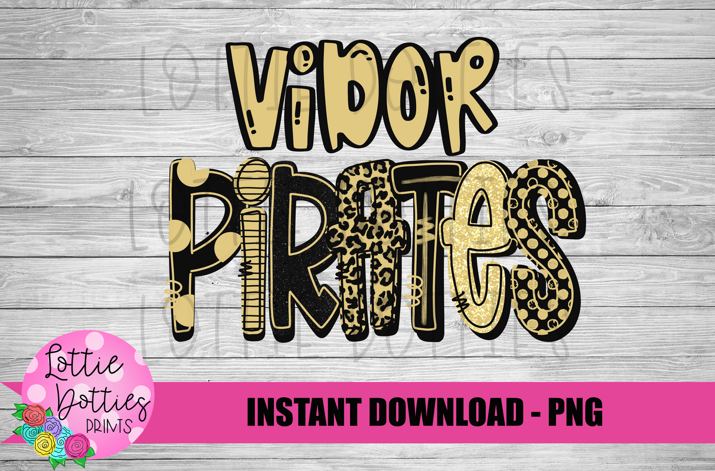Vidor Pirates PNG - Pirates - sublimation design - Digital Download