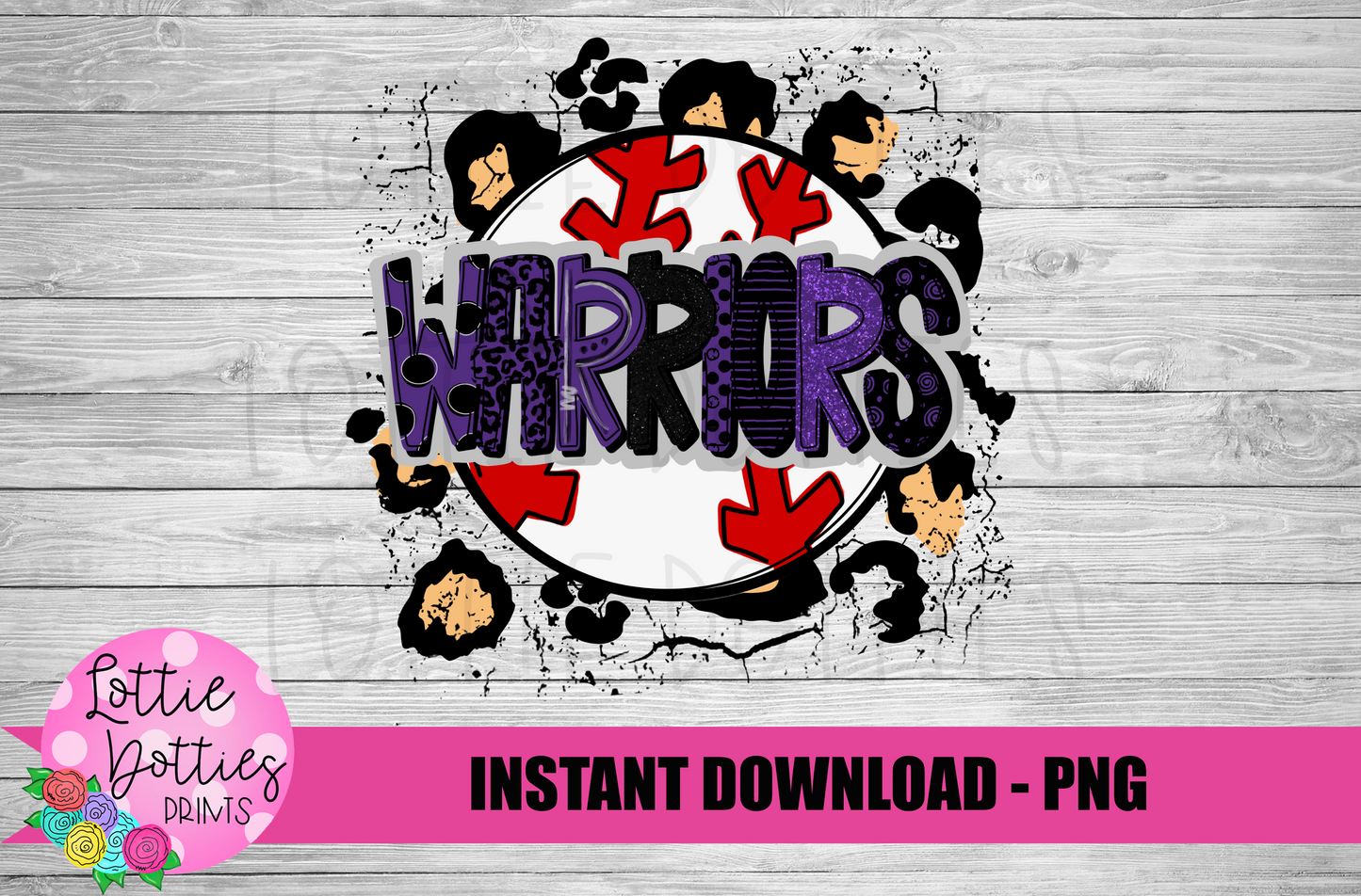 Warriors Baseball Png - Warriors - Baseball - Sublimation Design - Digital Download