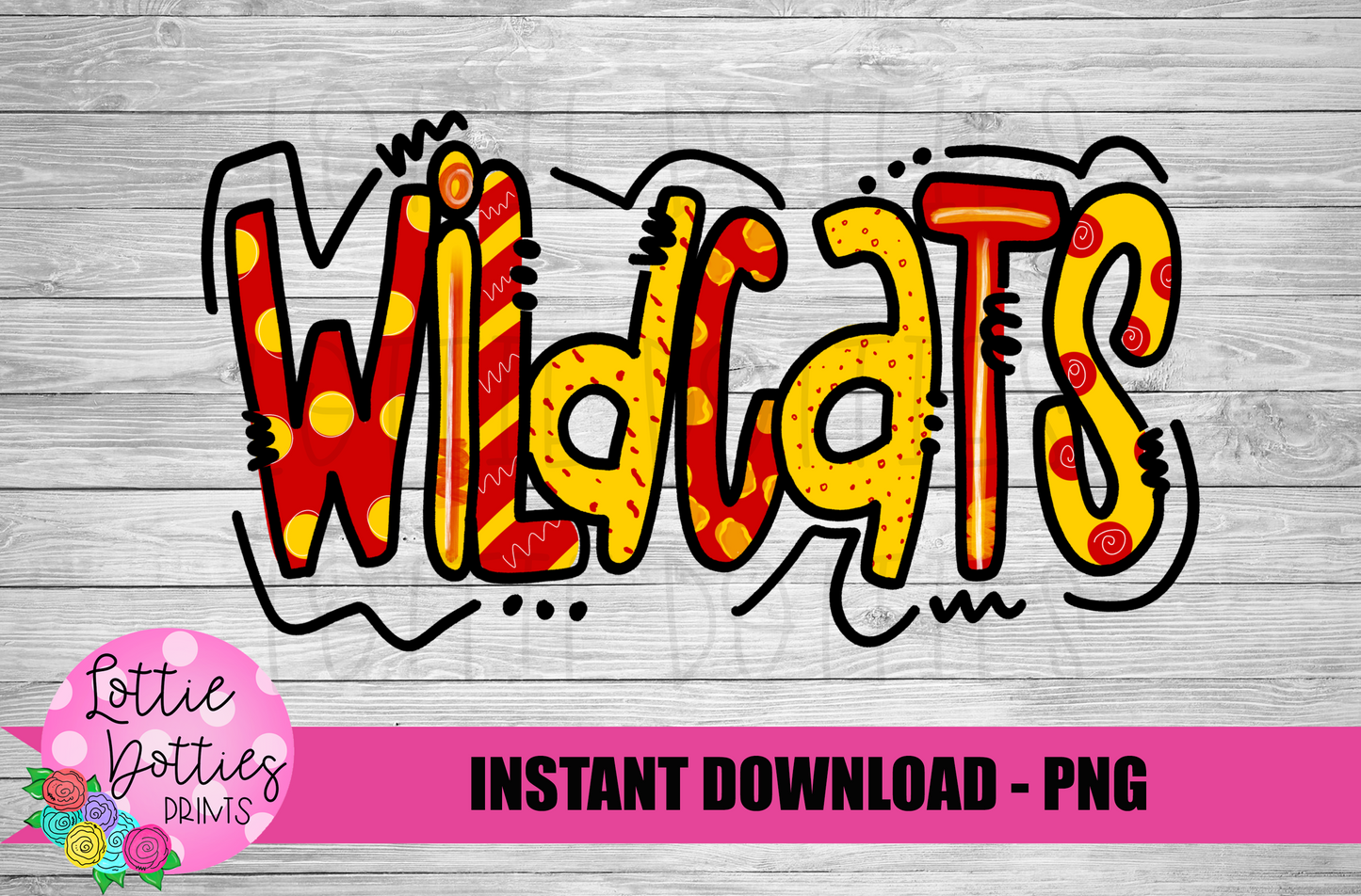 Wildcats PNG - Wildcats - sublimation design - Digital Download