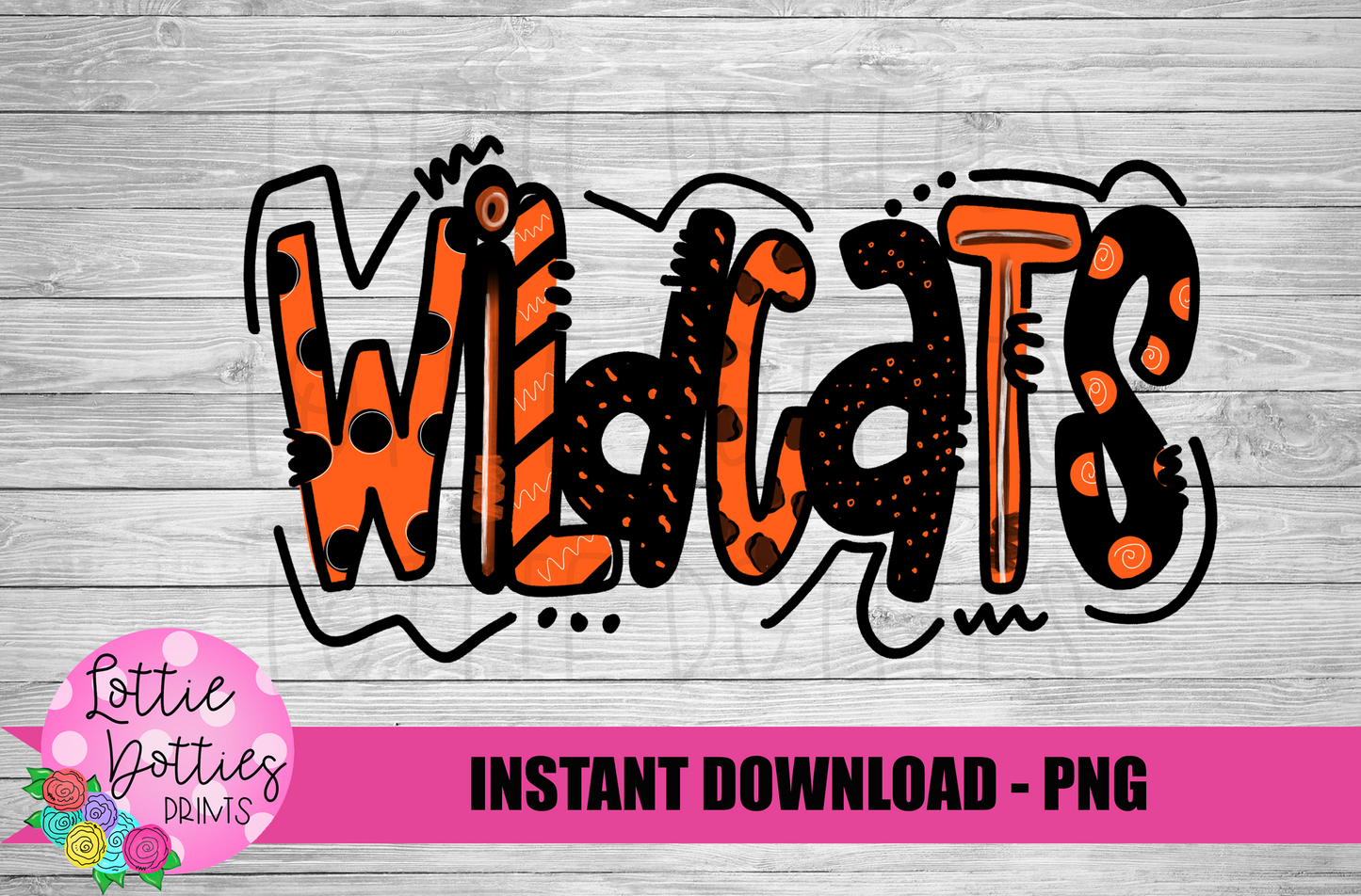 Wildcats PNG - Wildcats - sublimation design - Digital Download