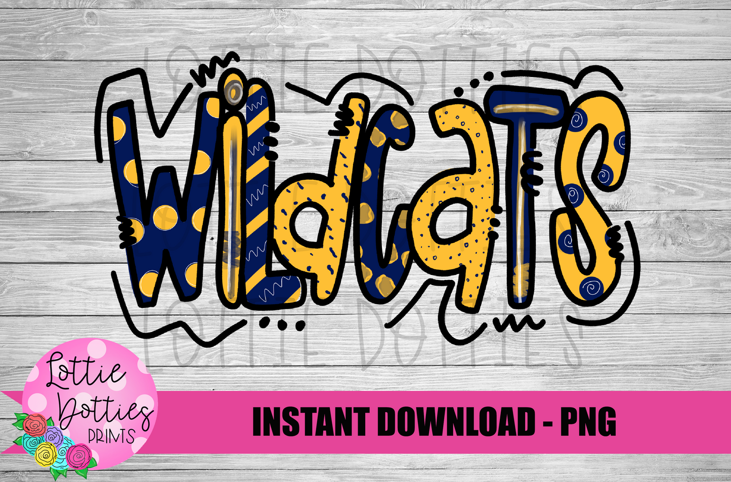 Wildcats PNG - Wildcats - sublimation design - Digital Download