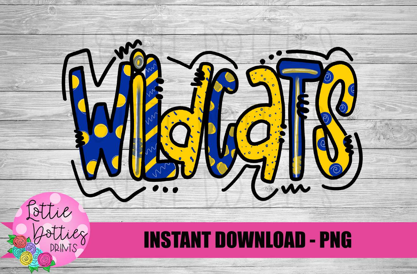 Wildcats PNG - Wildcats - sublimation design - Digital Download