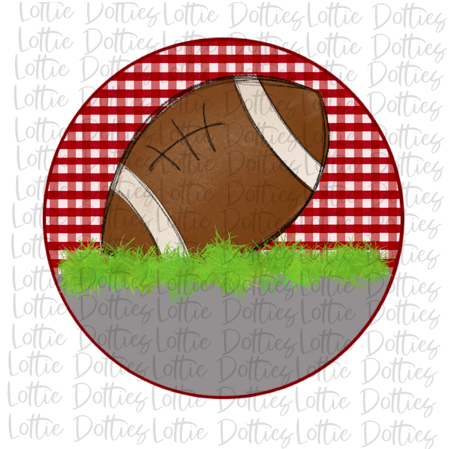 Football - PNG - Football Circle - Sublimation - Digital Download
