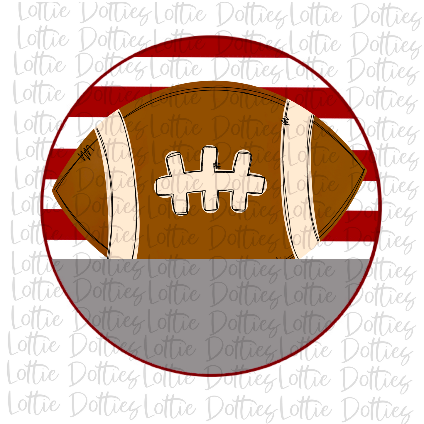 Football - PNG - Football Circle - Sublimation - Digital Download