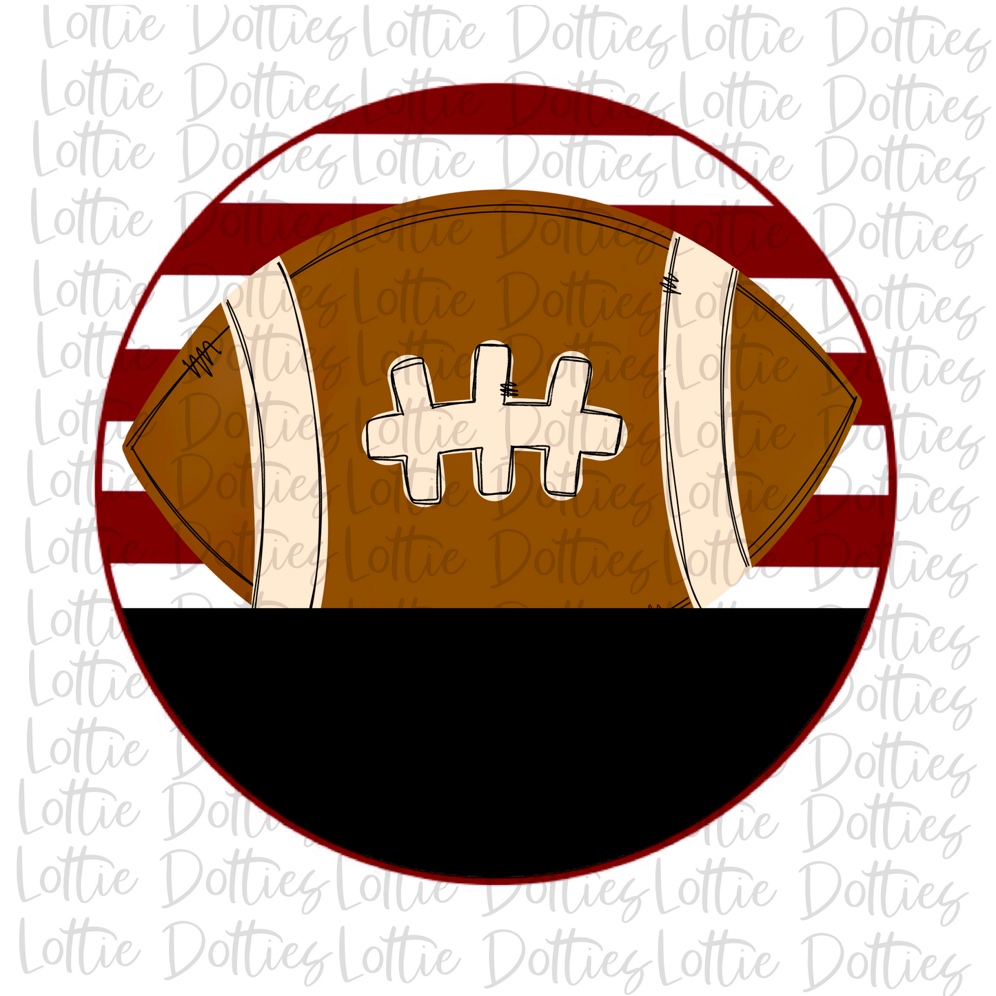 Football - PNG - Football Circle - Sublimation - Digital Download