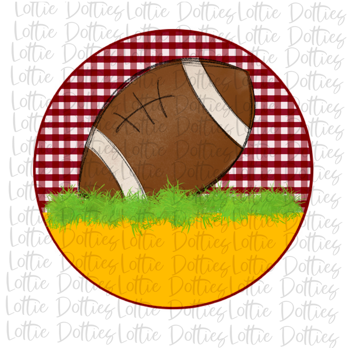 Football - PNG - Football Circle - Sublimation - Digital Download