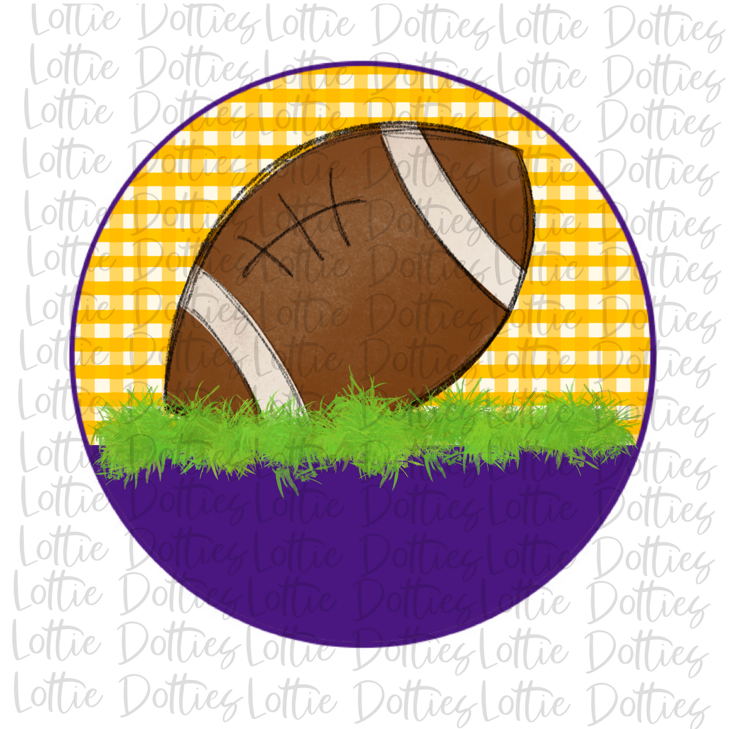 Football - PNG - Football Circle - Sublimation - Digital Download