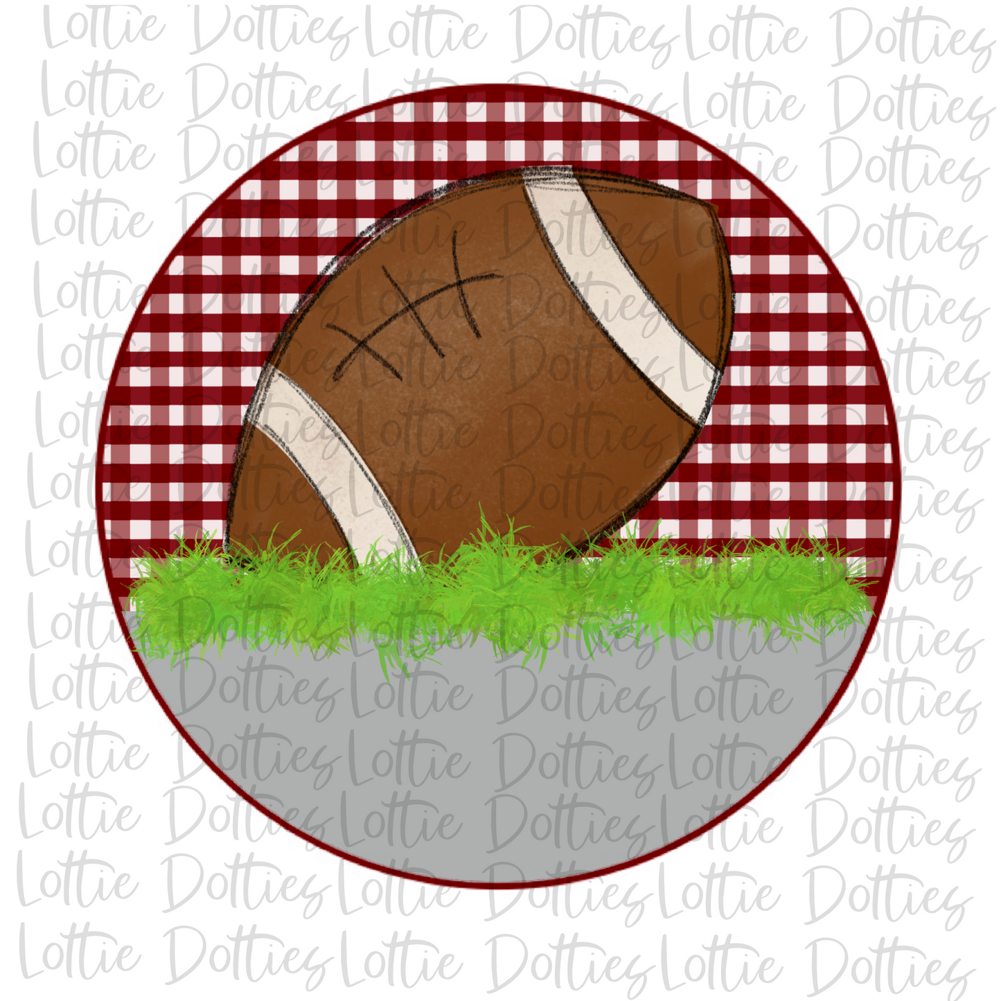 Football - PNG - Football Circle - Sublimation - Digital Download