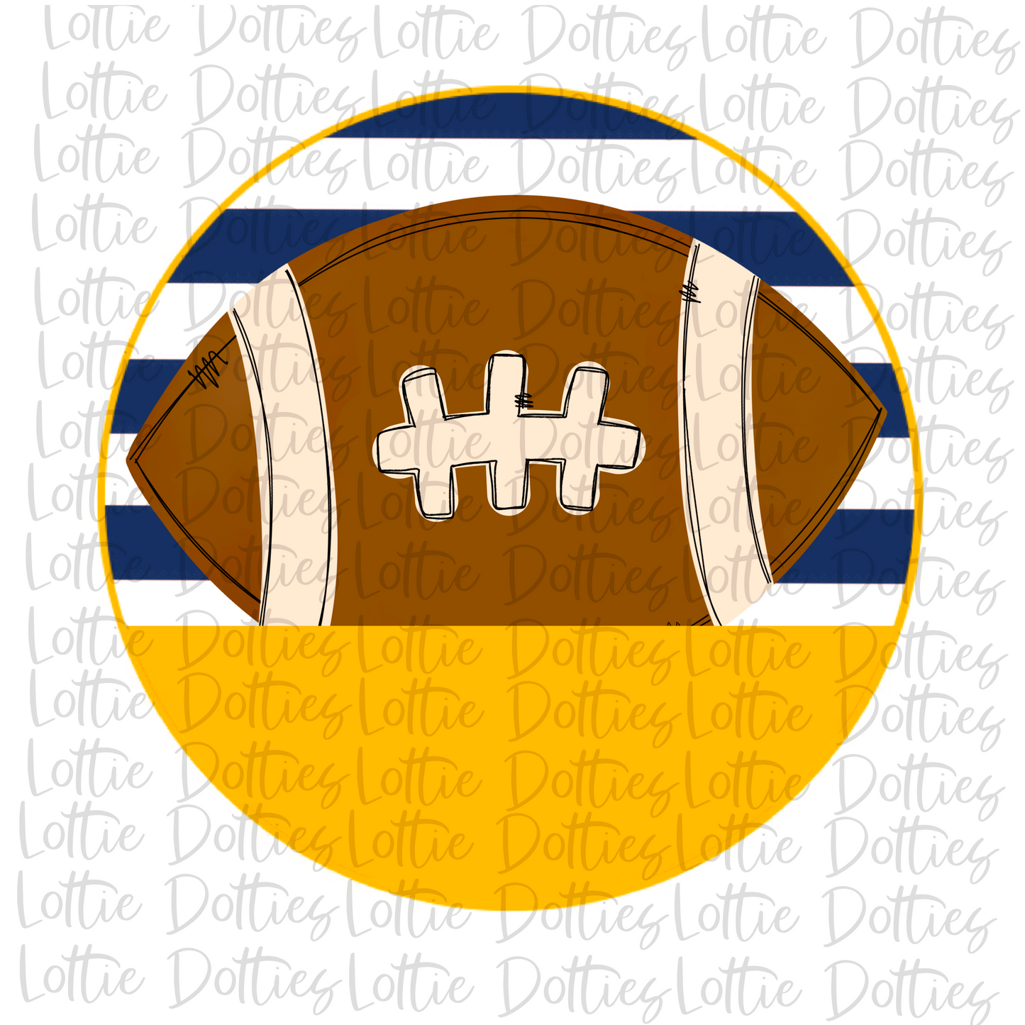 Football - PNG - Football Circle - Sublimation - Digital Download