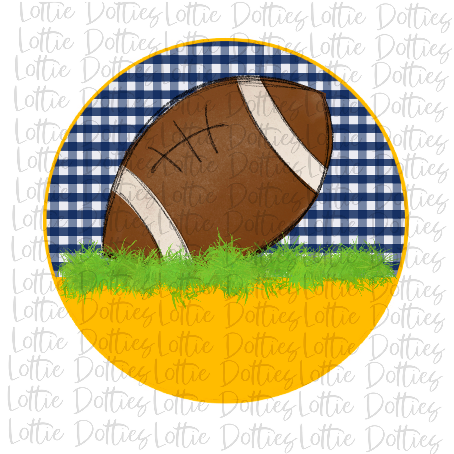 Football - PNG - Football Circle - Sublimation - Digital Download