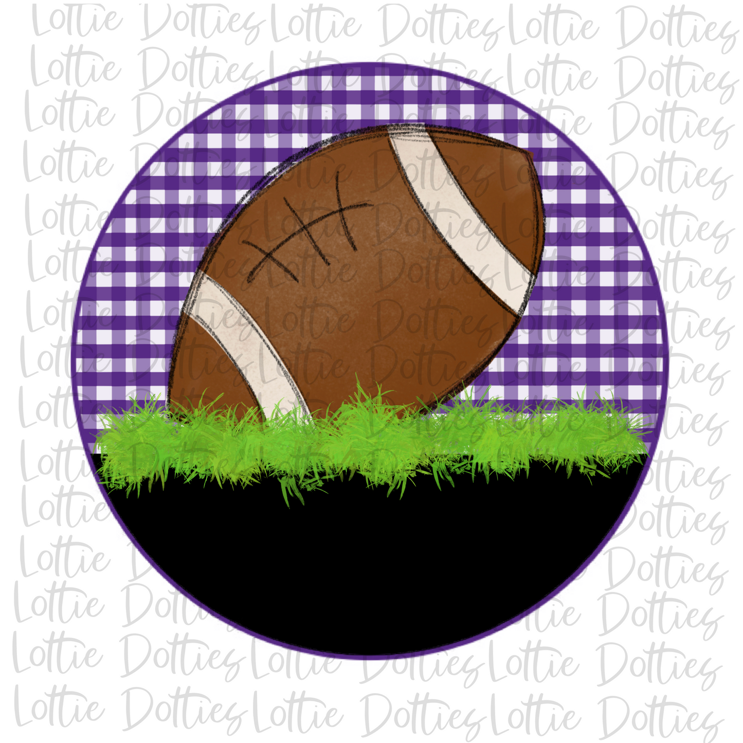 Football - PNG - Football Circle - Sublimation - Digital Download