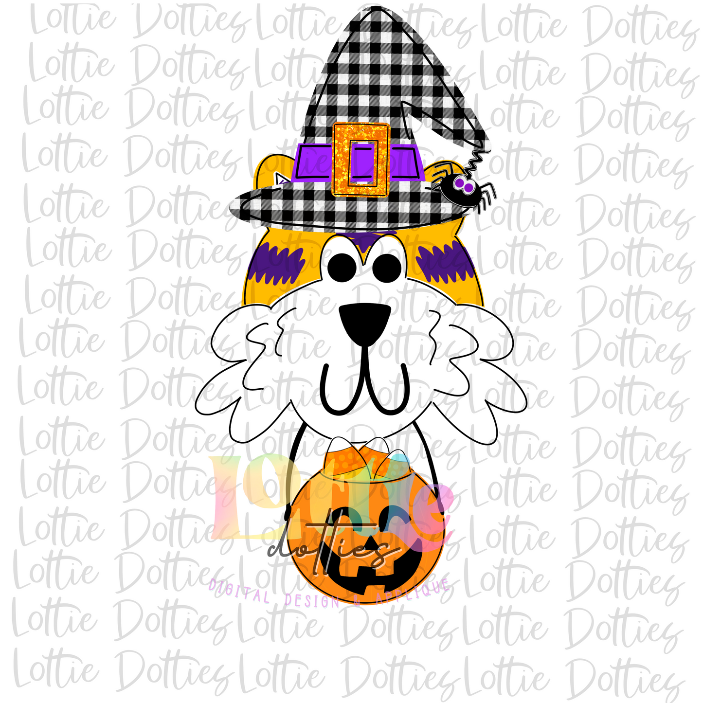 Tiger Halloween Png - Tiger Sublimation Design - Purple and Gold Design - Digital Download