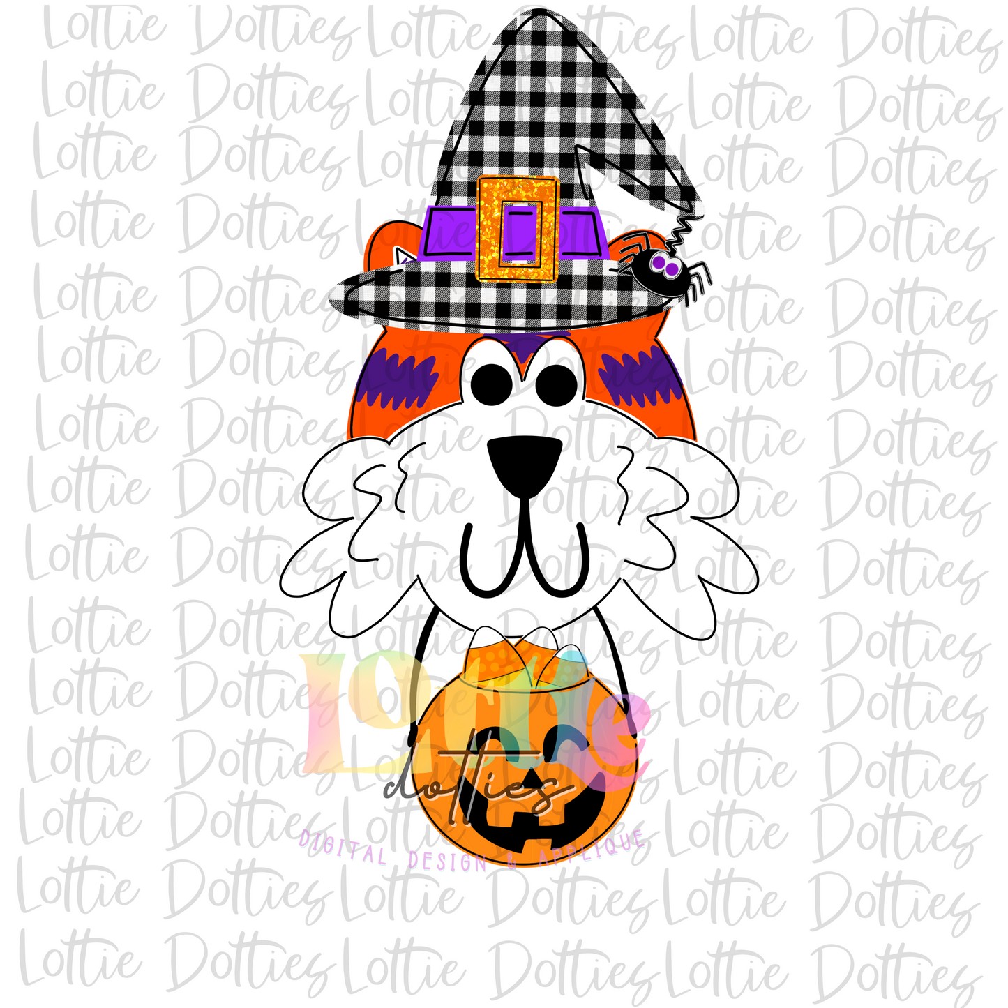 Tiger Halloween Png - Tiger Sublimation Design - Orange and Purple Design - Digital Download