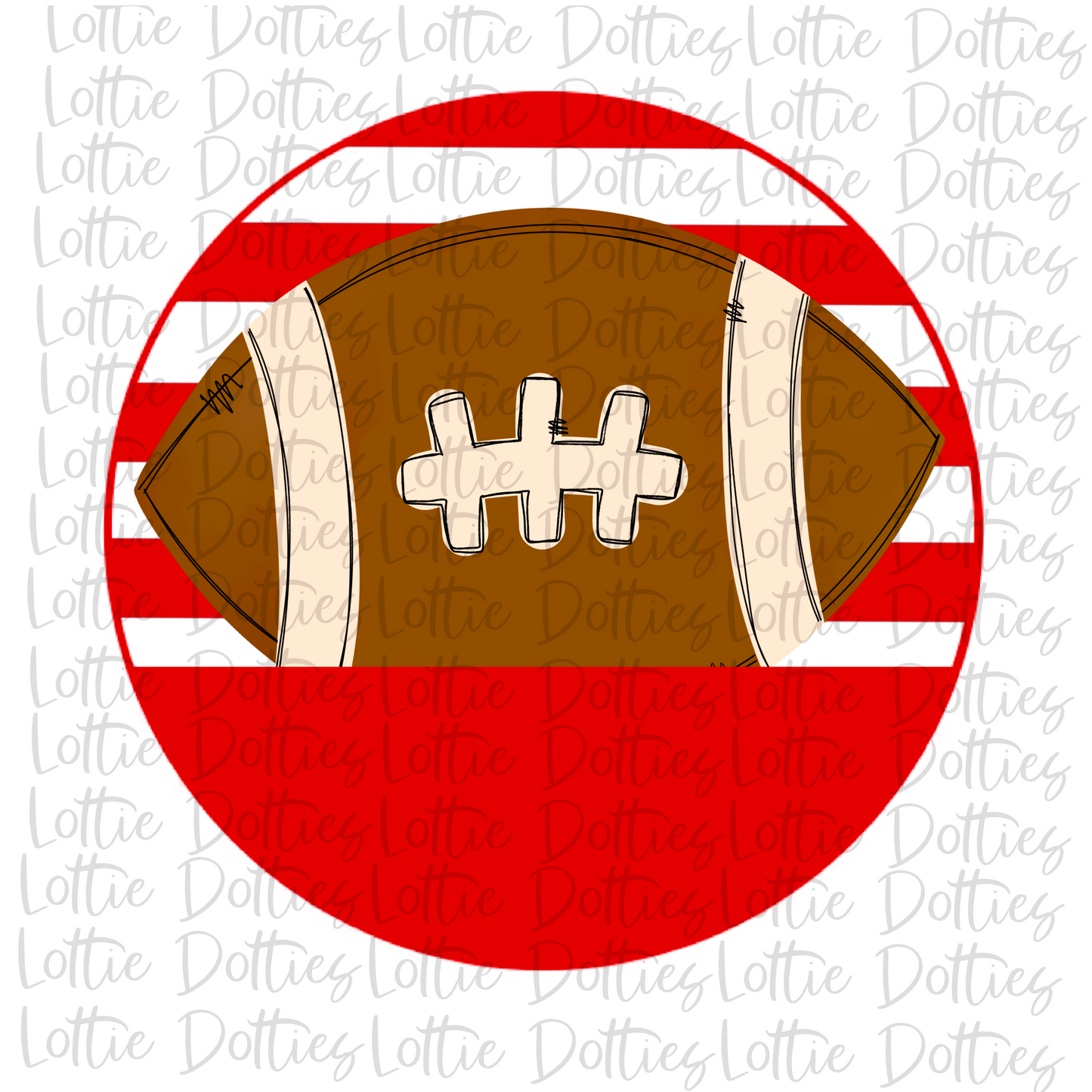 Football - PNG - Football Circle - Sublimation - Digital Download