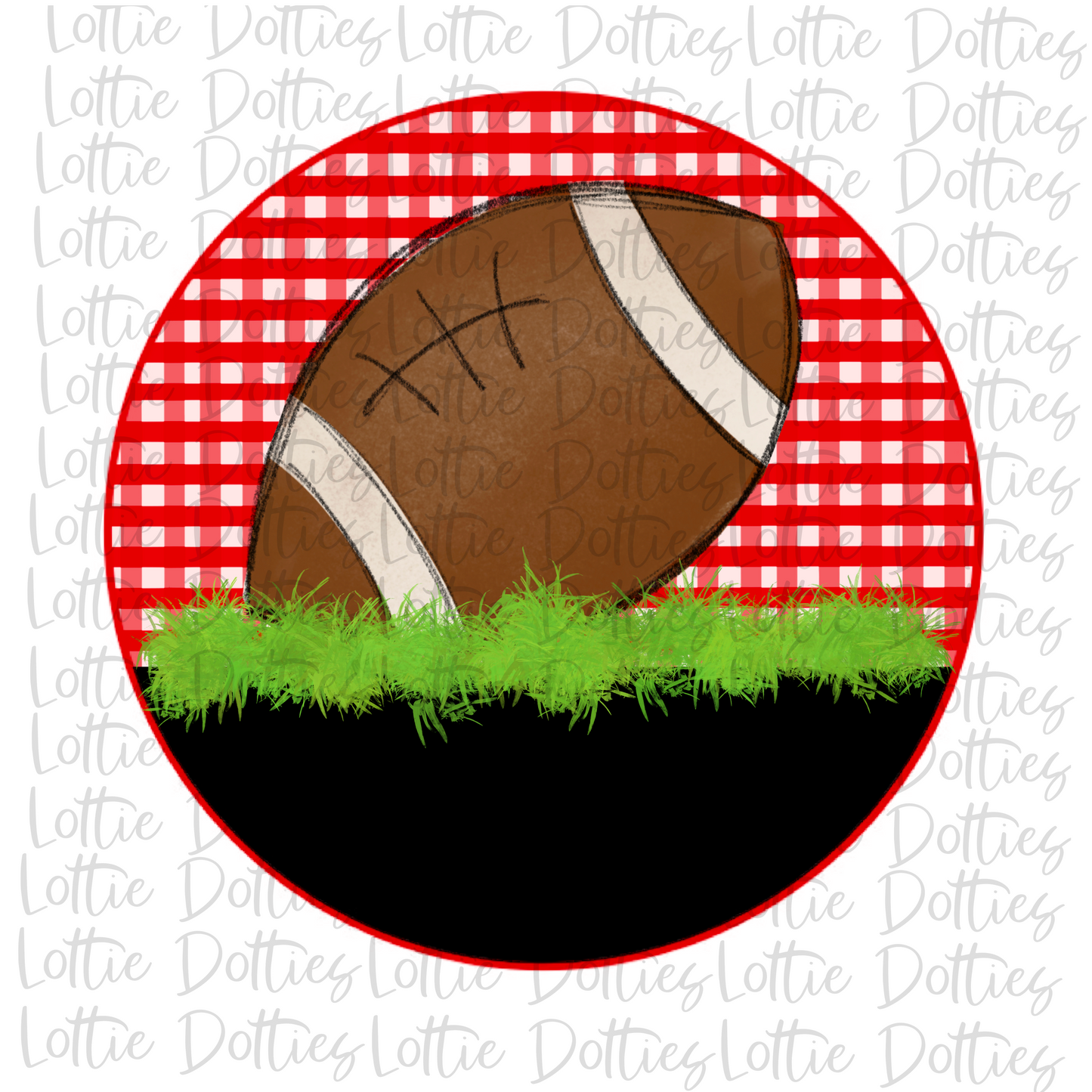 Football - PNG - Football Circle - Sublimation - Digital Download
