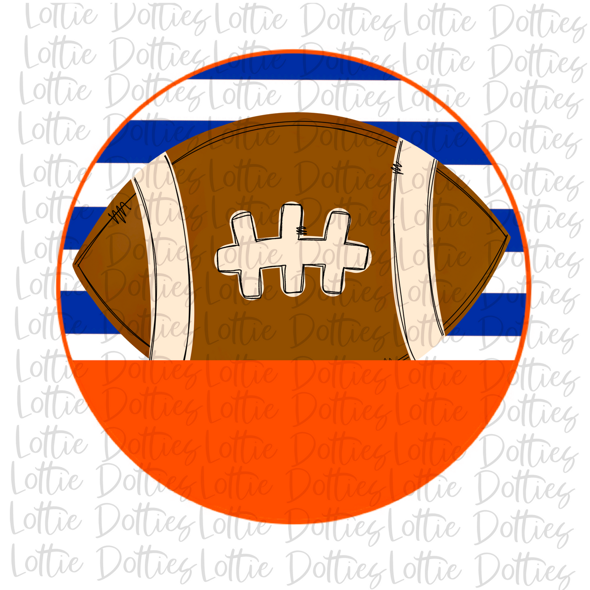 Football - PNG - Football Circle - Sublimation - Digital Download