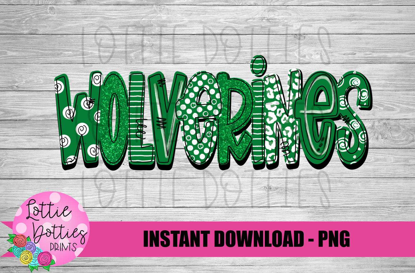 Wolverines PNG - Wolves PNG - Instant Download - Digital Download - Sublimation Design