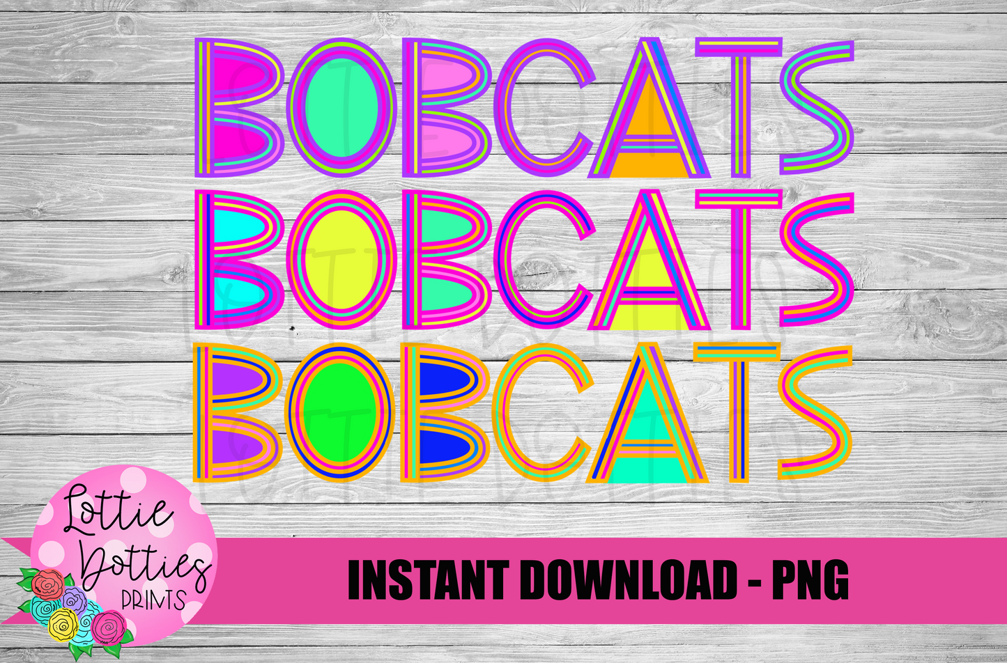 Bobcats PNG - Bobcats sublimation design - Digital Download