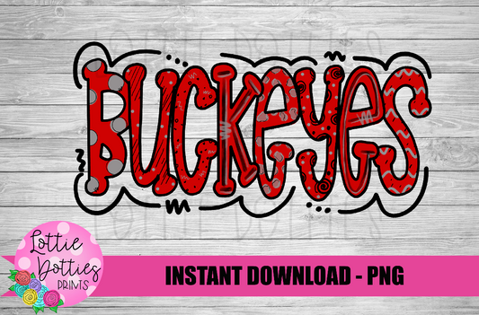 Buckeyes PNG - Sublimation
