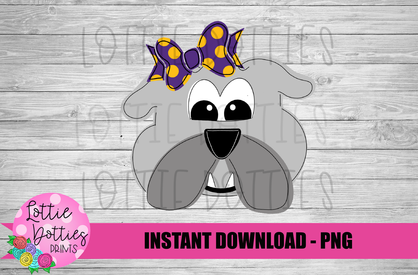 Bulldog Png - Bulldog Sublimation Design- Digital Download