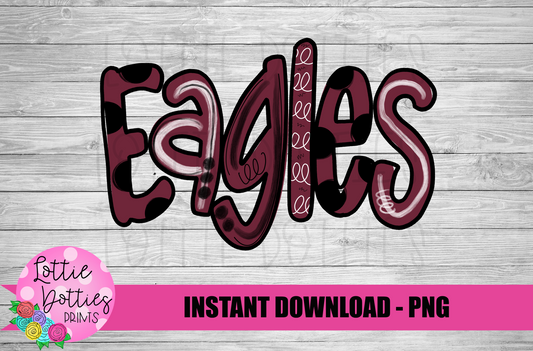 Eagles PNG - Eagles -  sublimation design - Digital Download