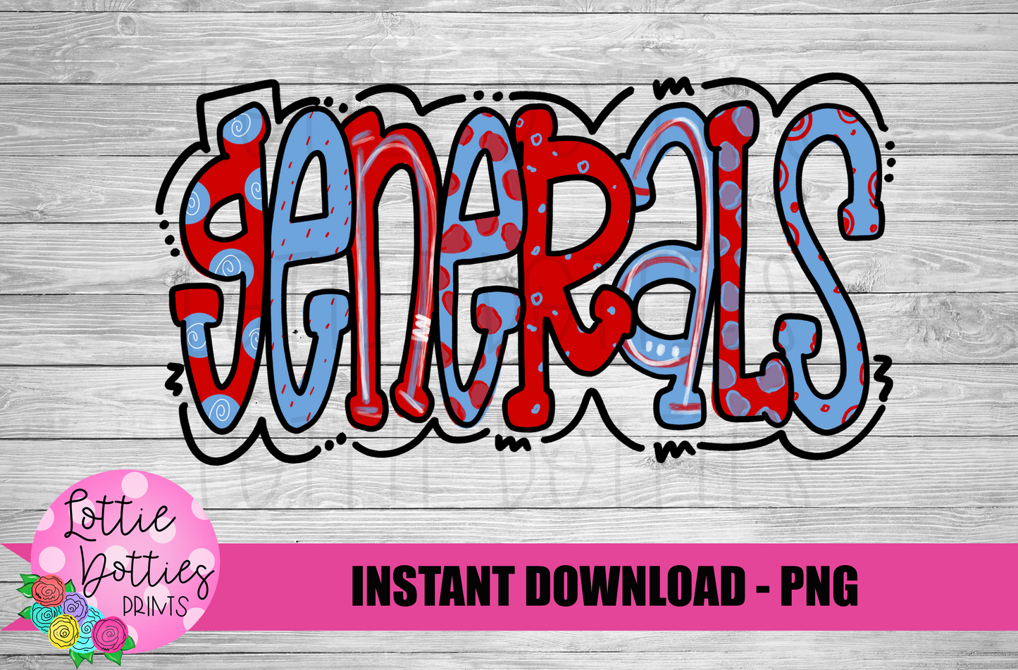 Generals PNG - Generals Sublimation - Digital Download