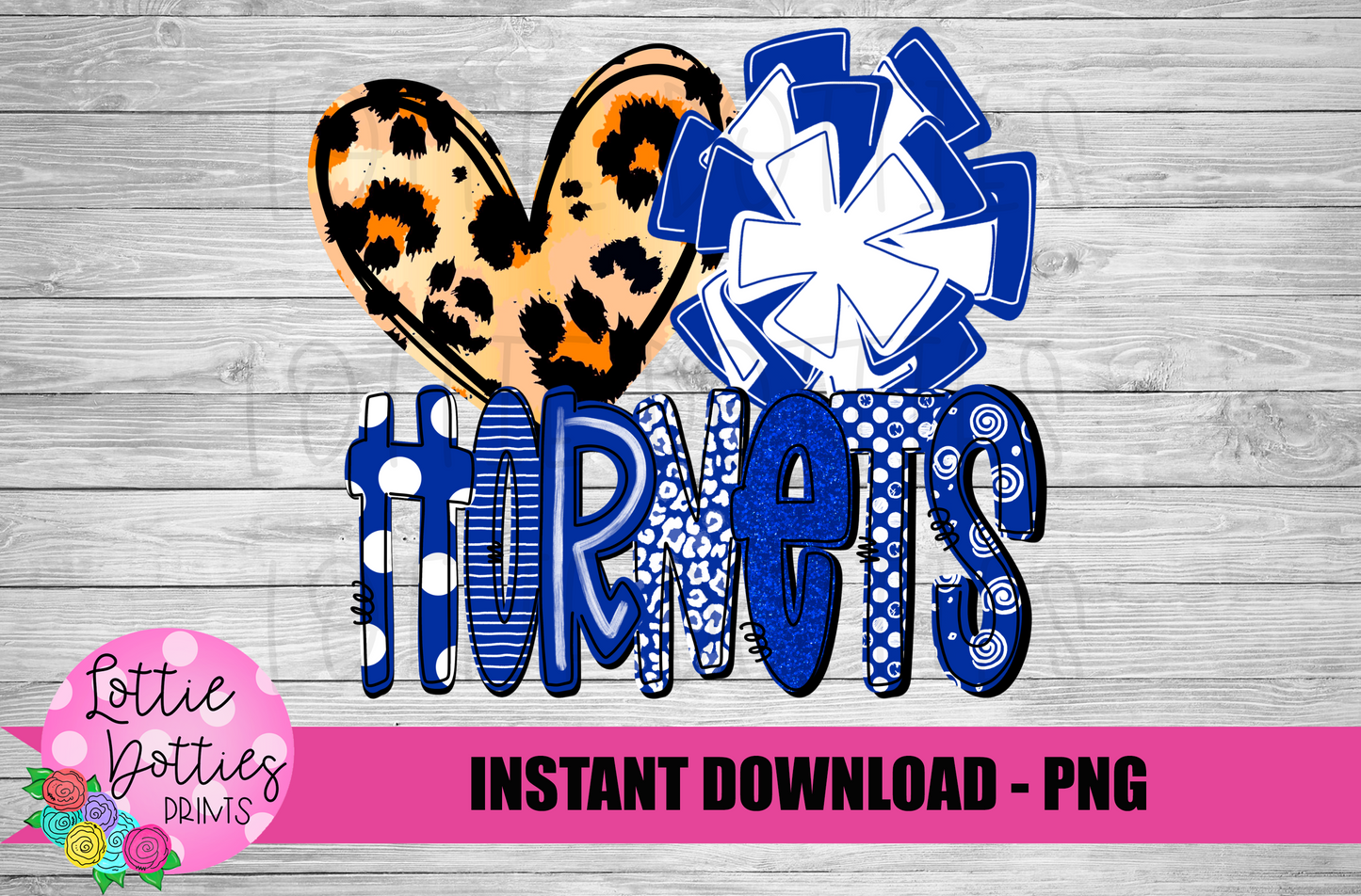 Love Hornets Cheer PNG - Hornets - Cheerleader sublimation design - Digital Download