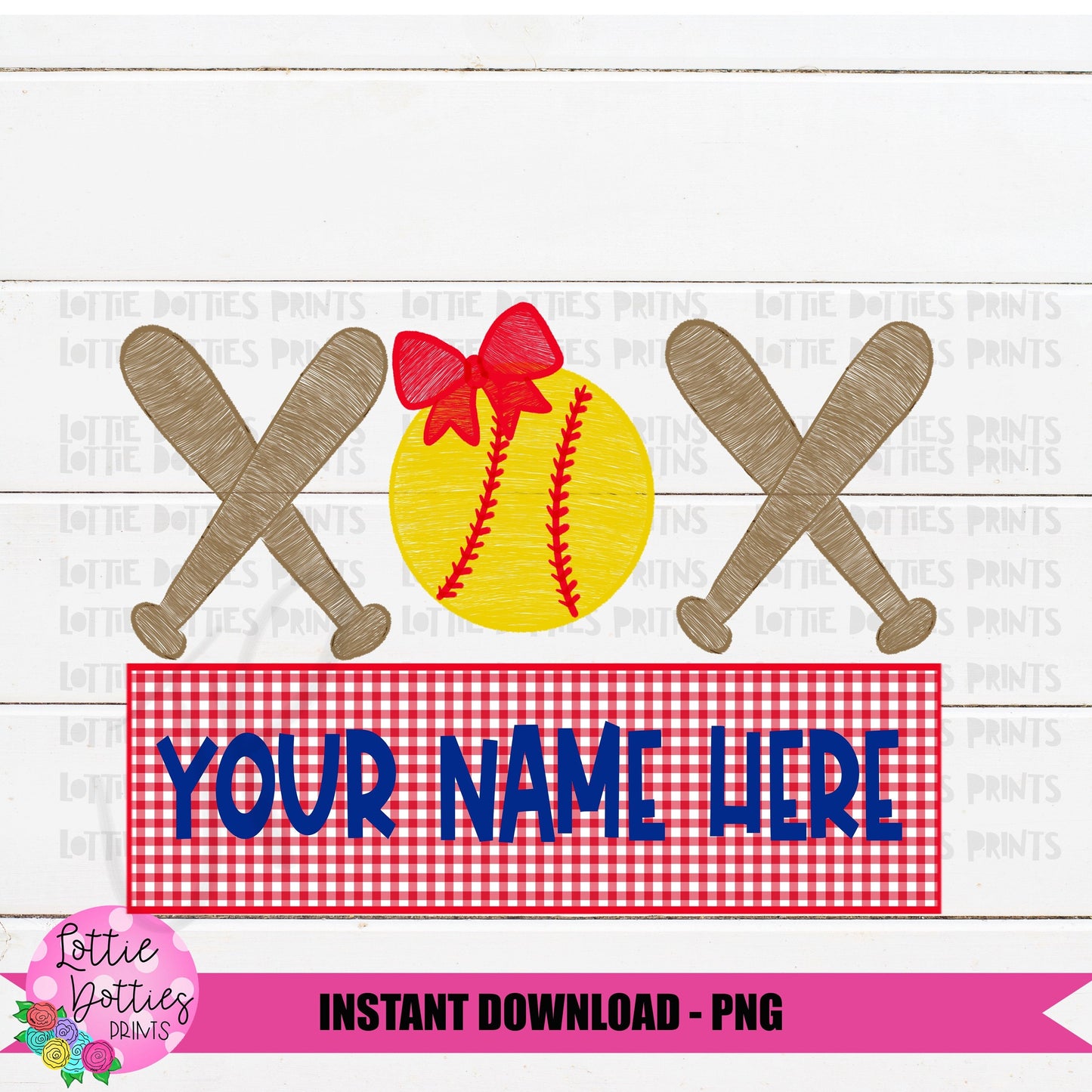 Softball Png - Kids Softball Design - Sublimation File - Instant download - Digital Download