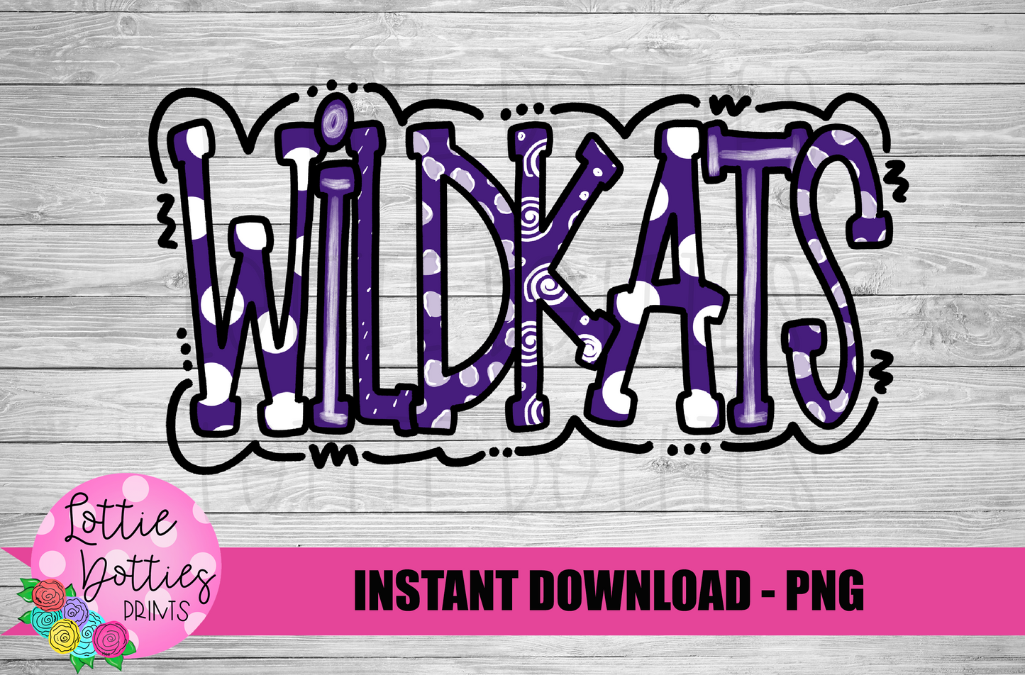 Wildkats PNG - Wildkats sublimation design - Digital Download