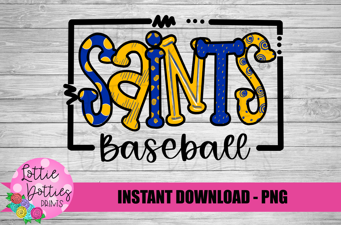 Saints Baseball PNG - Baseball sublimation design - Digital Download