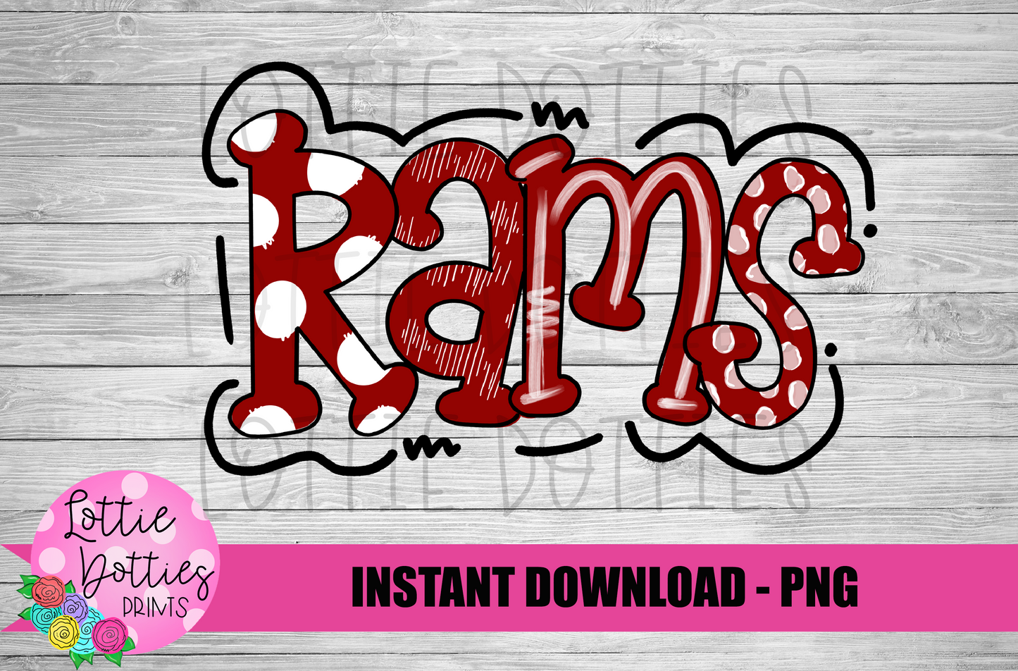 Rams PNG - Rams Sublimation design - Digital Download