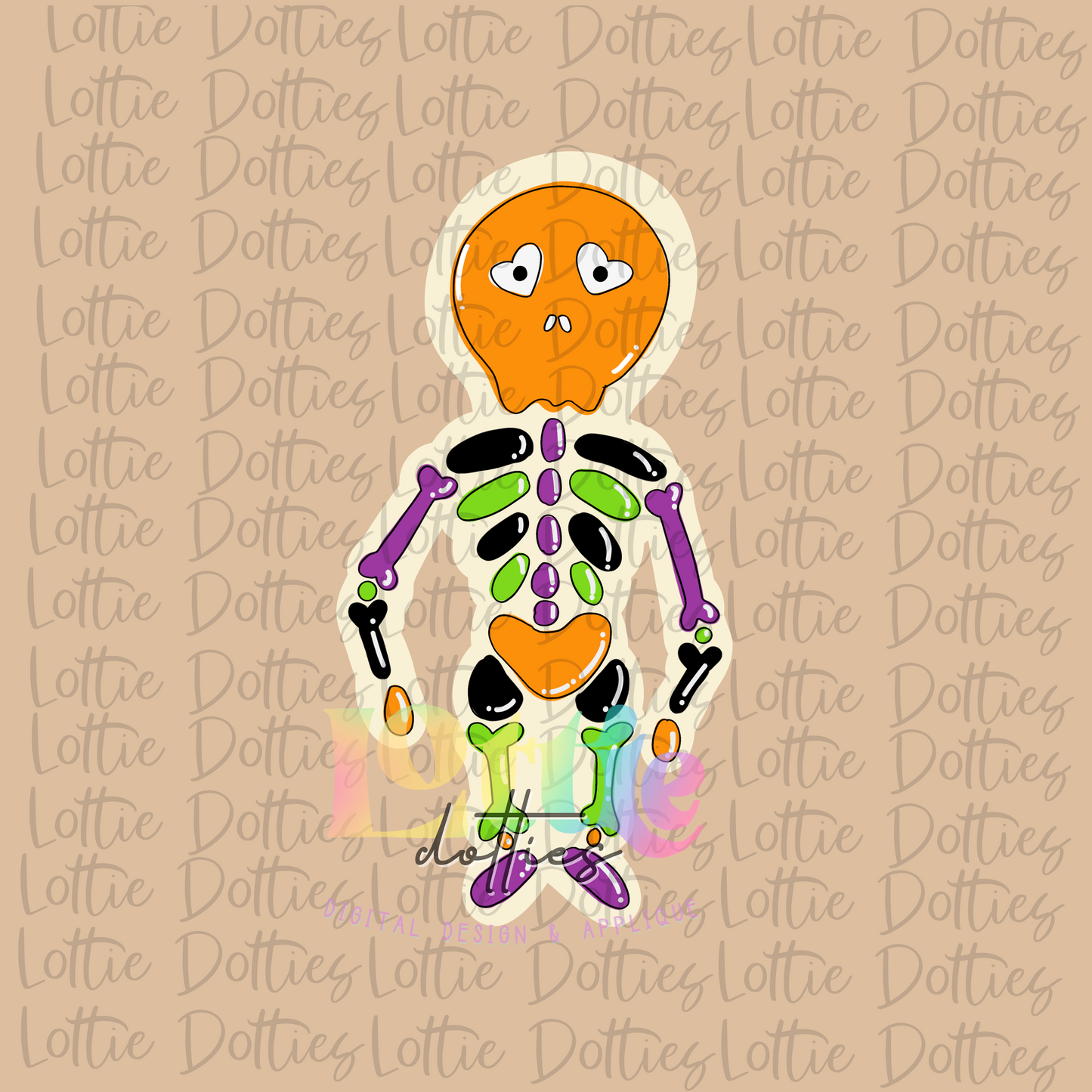 Skeleton PNG - Skelly Bones - Halloween Sublimation - Skeleton