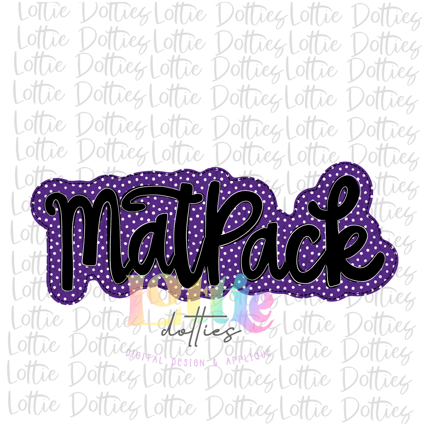 MatPack PNG - MatPack Sublimation - Digital Download - Purple and Black
