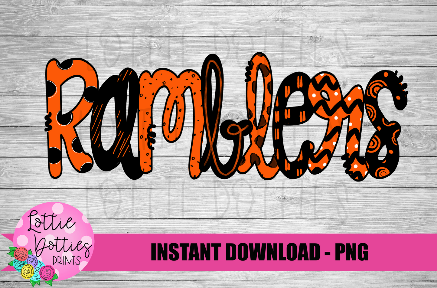 Ramblers PNG - Ramblers sublimation design - Digital Download