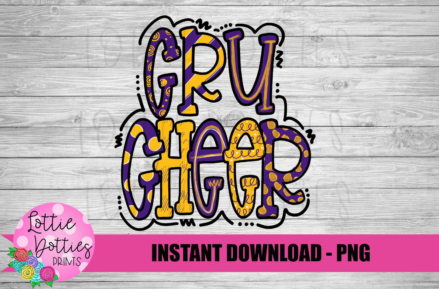Cru Cheer PNG -Sublimation design - Digital Download