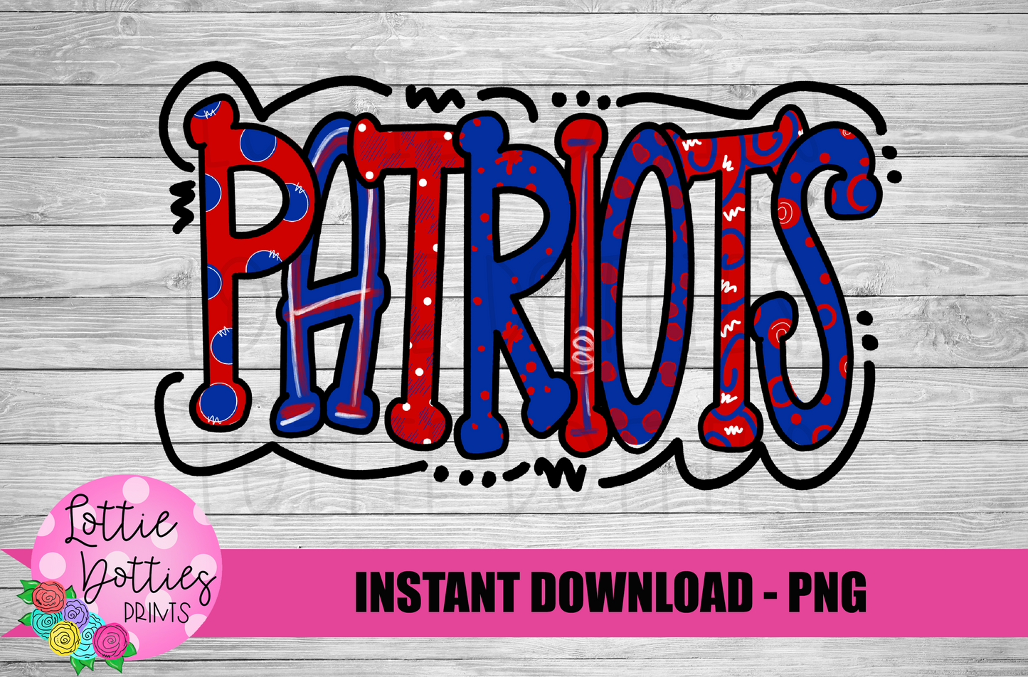 Patriots PNG - Patriots Sublimation design - Digital Download