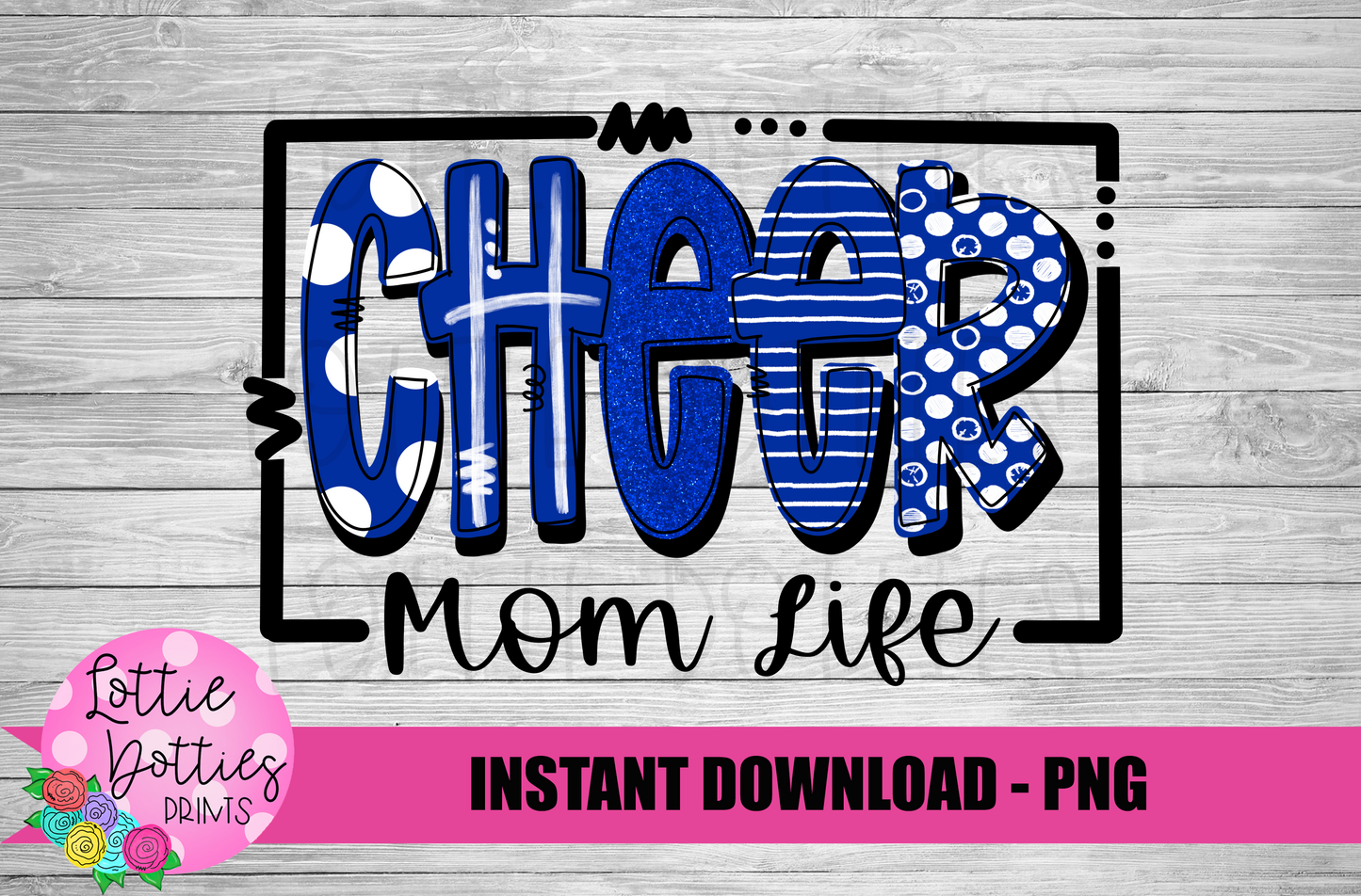 Cheer Mom Png - Cheer Sublimation File - Instant download - Digital Download