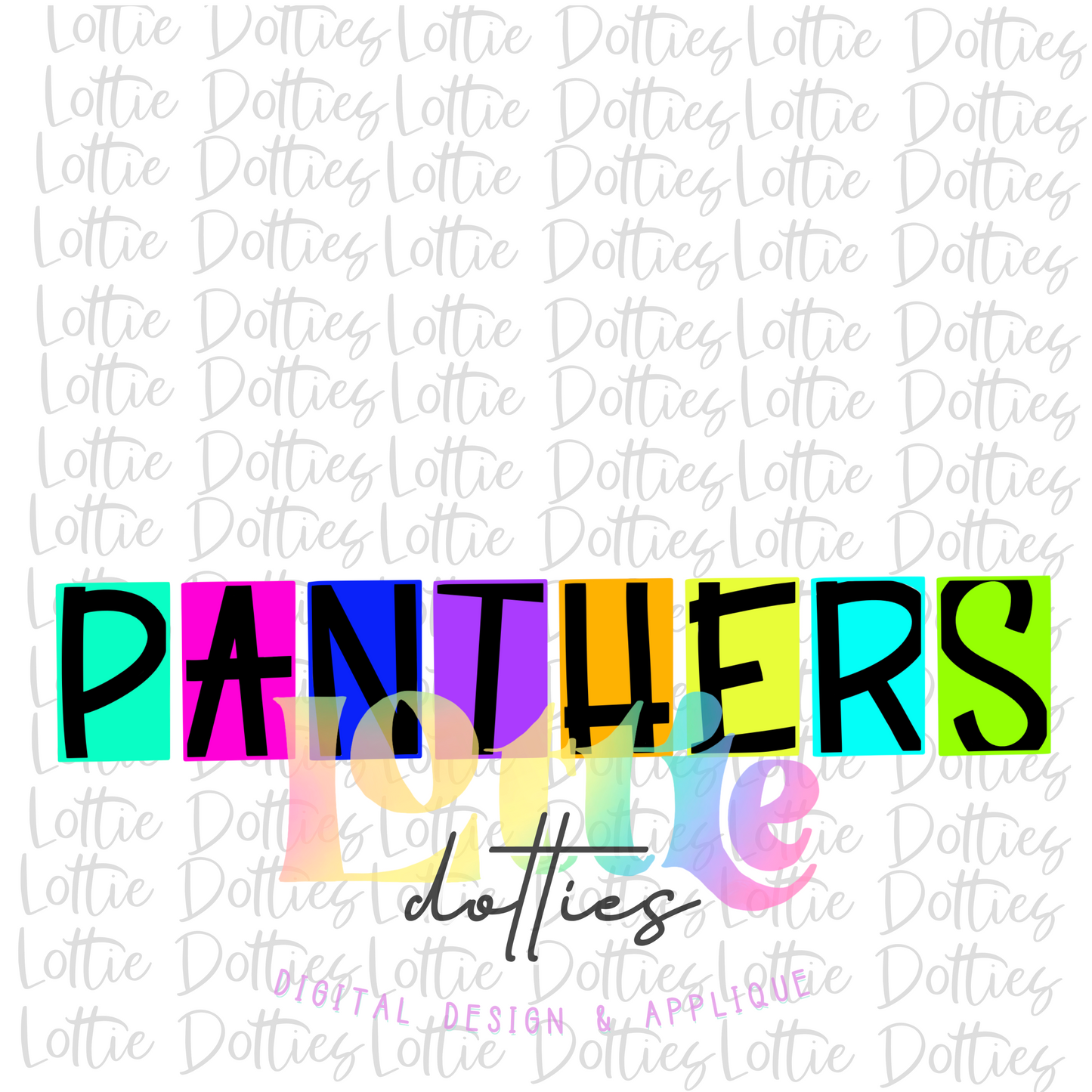 Panthers PNG - Panthers Sublimation - Digital Download Neon Box
