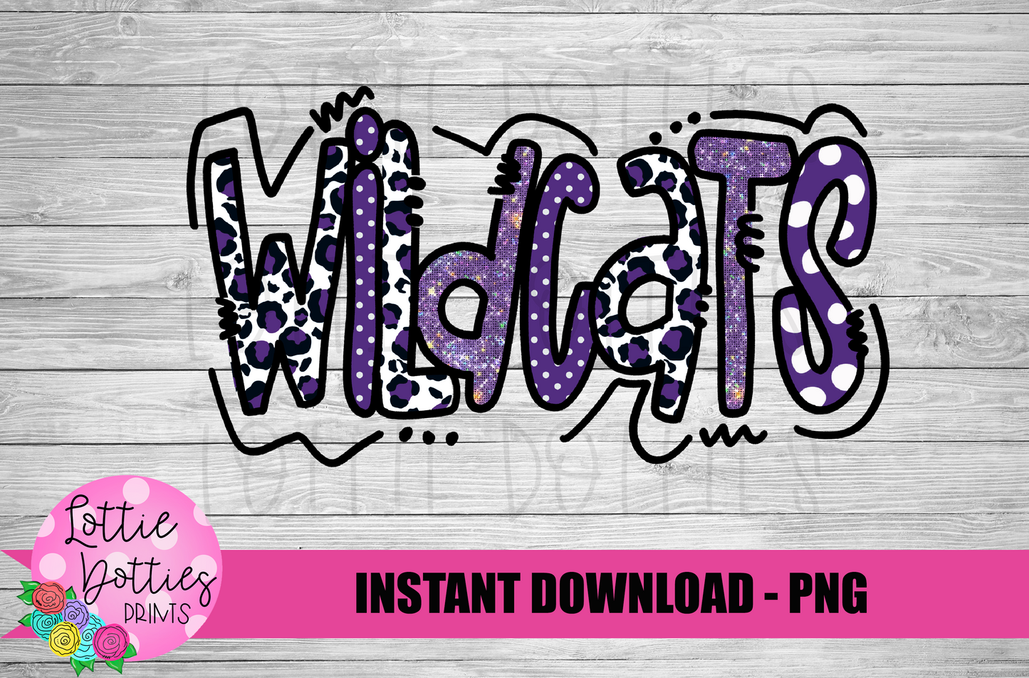 Wildcats PNG - Wildcats - sublimation design - Digital Download