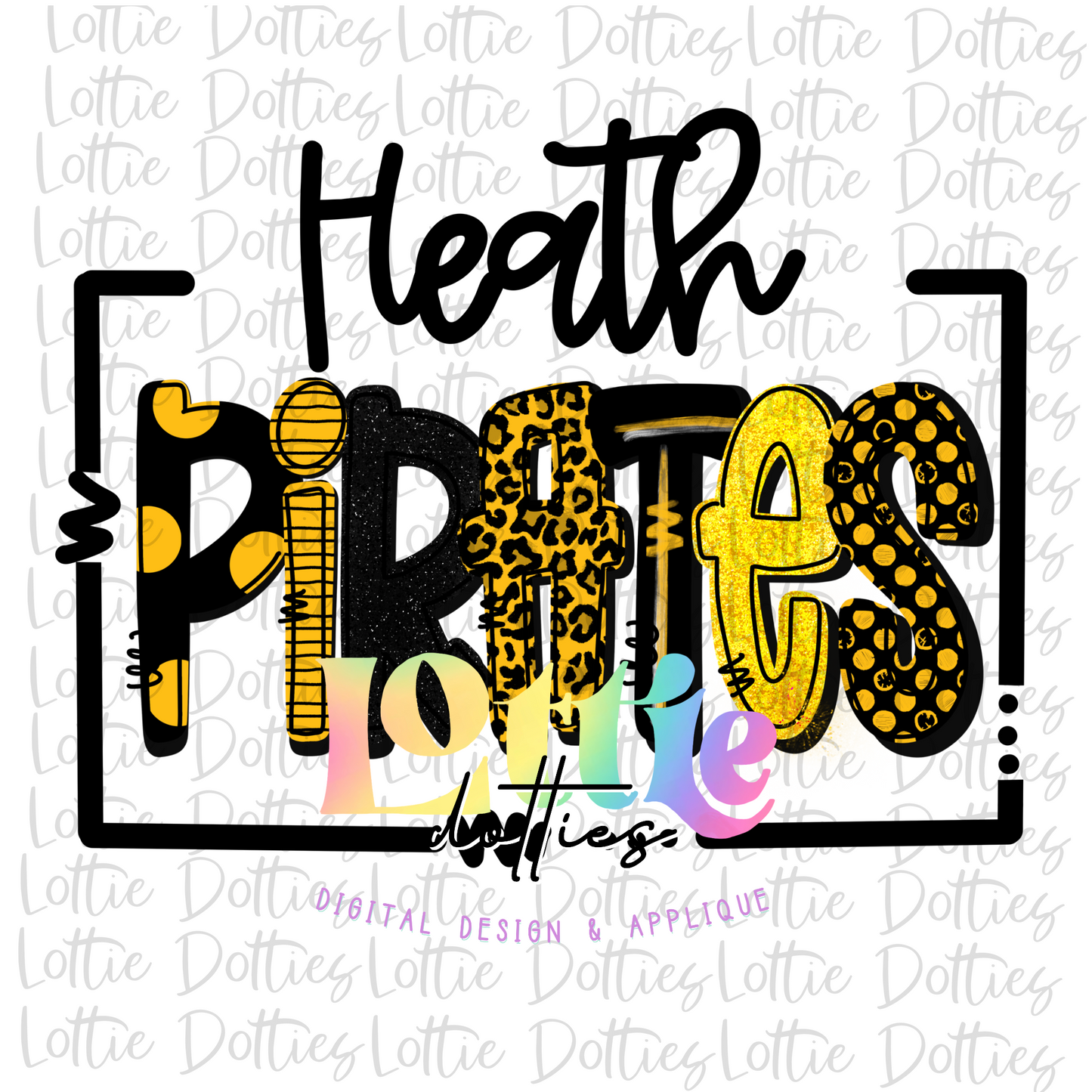 Heath Pirates PNG - Pirates - sublimation design - Digital Download