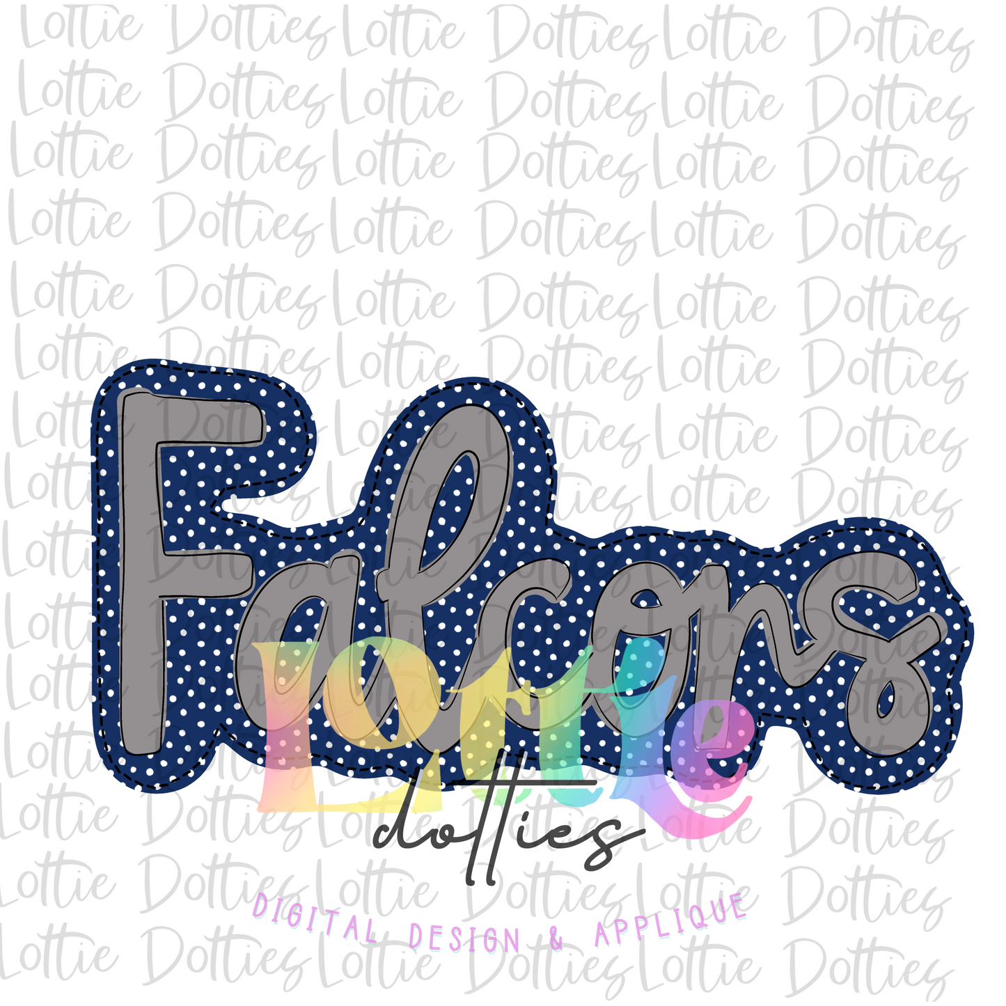 Falcons PNG - Falcons - Sublimation design - Digital Download Navy and Gray