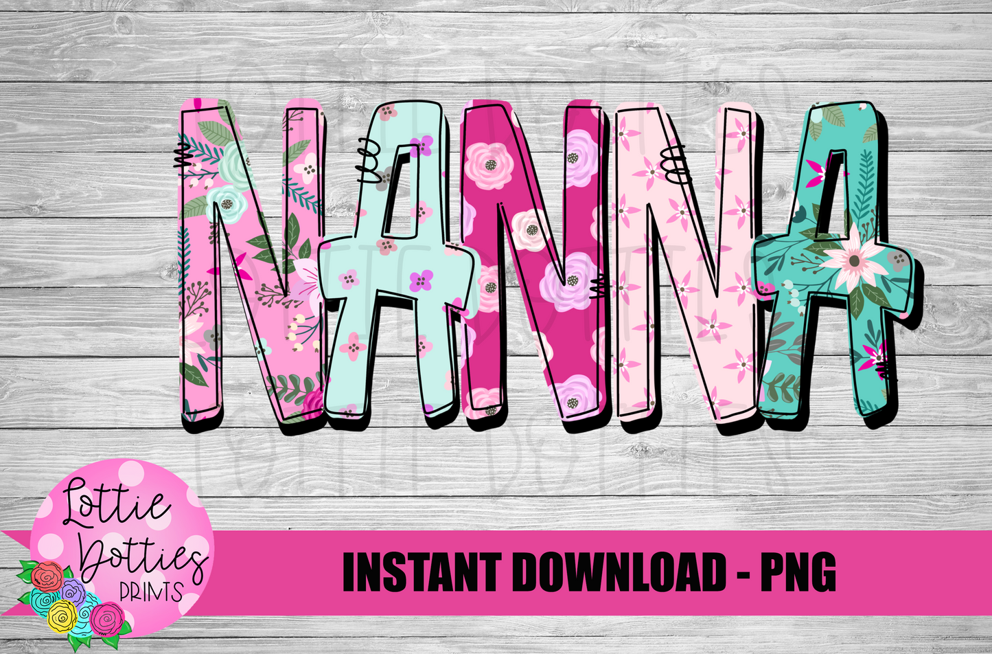 Nanna Png - Mother’s Day sublimation Png - Digital Download