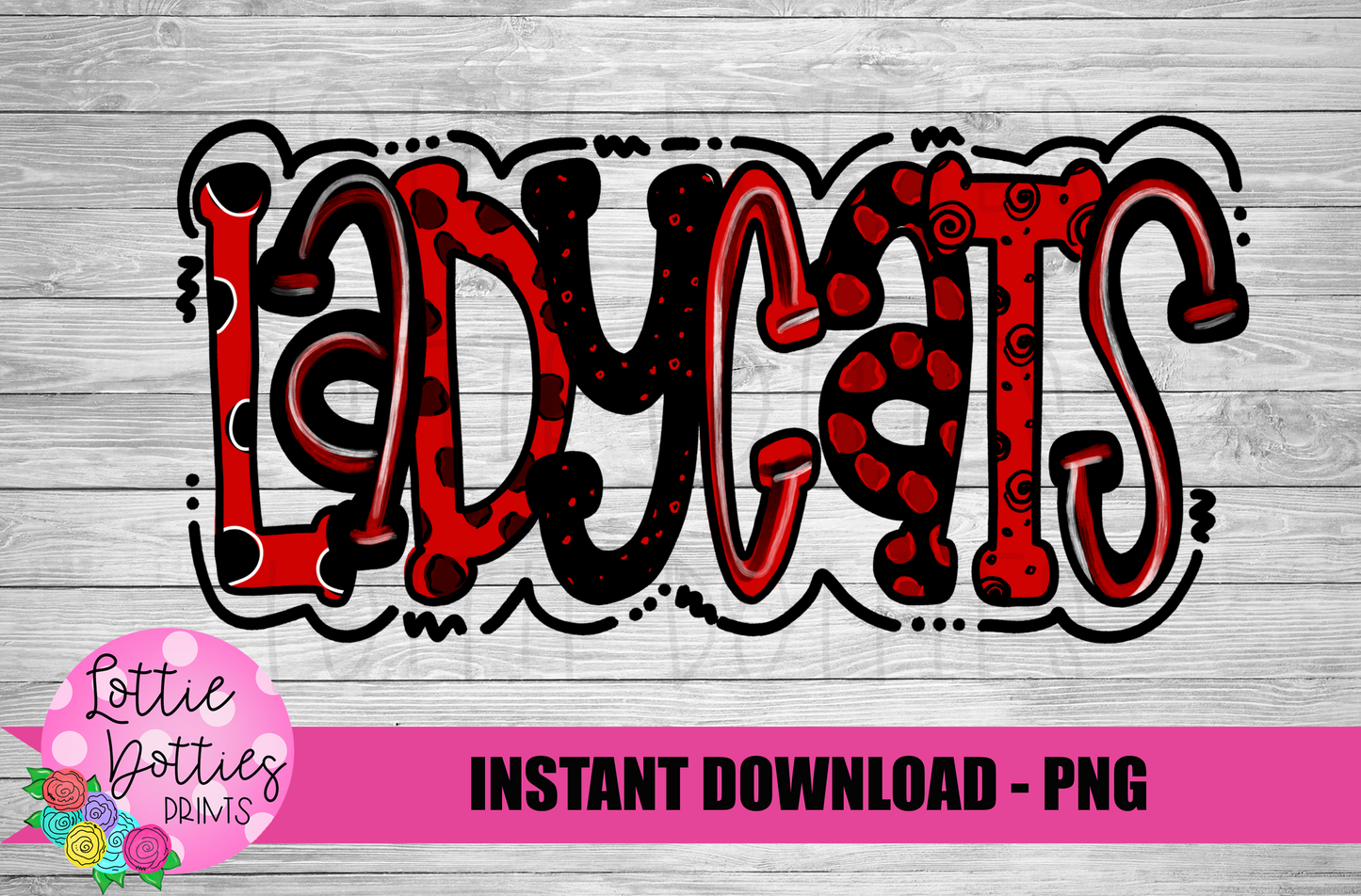 Ladycats PNG - Ladycats Sublimation - Mascots