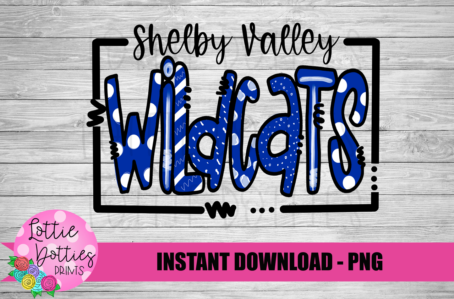Shelby Valley wildcats PNG - Wildcats sublimation design - Digital Download