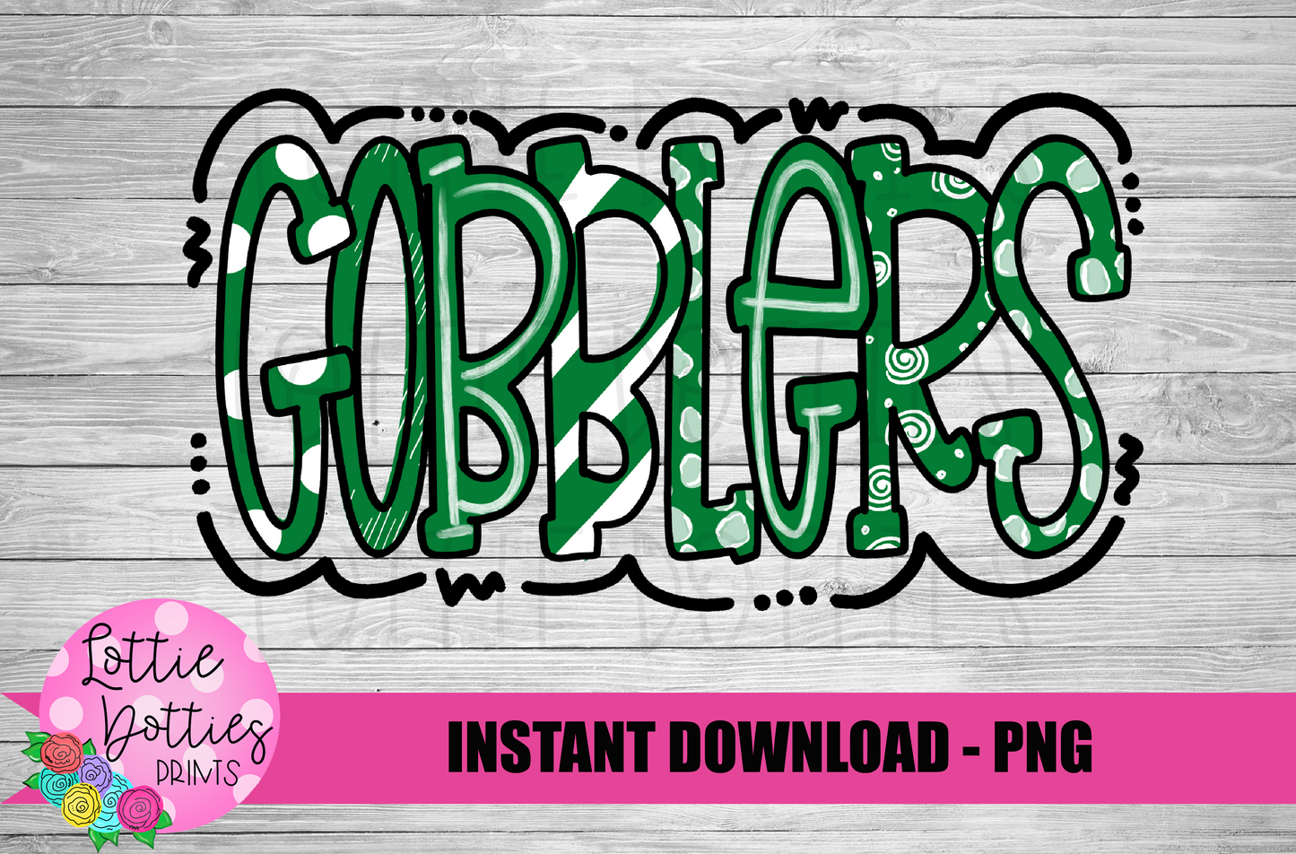 Gobblers PNG -Sublimation design - Digital Download